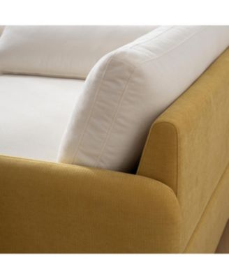 Oversized Chenille Accent Chair Modern Comfort in Vibrant Colors