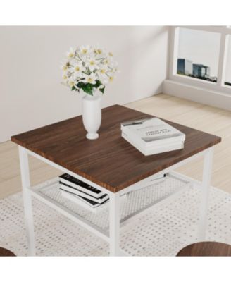  Bar table, equipped with 2 bar stools, with backrest and partition