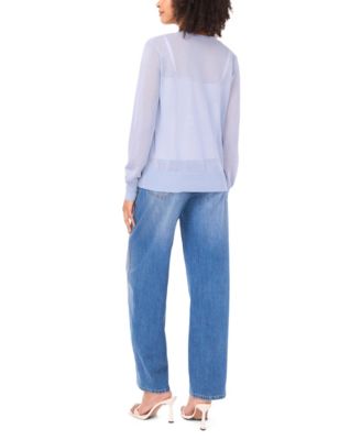 Women's Open Front Short Cardigan