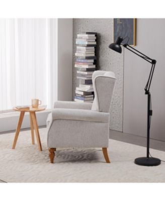 Streamdale Vintage  Armchair & Wood Coffee Table Set