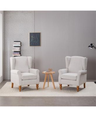 Streamdale Vintage  Armchair & Wood Coffee Table Set