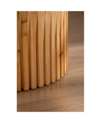 Retro Cylindrical Coffee Table Set (Textured)