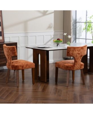 Mid Century Modern Dining Chairs (Set of 2)