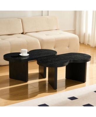 Butterfly Coffee Table - Modern MDF Accent Table