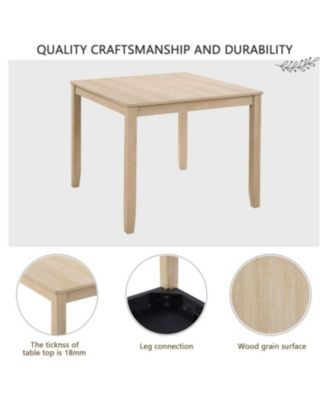 Modern 4-Person Dining Set