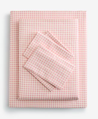 Printed Cotton Sateen 3-Pc. Sheet Set, Twin, Exclusively for Macy's 