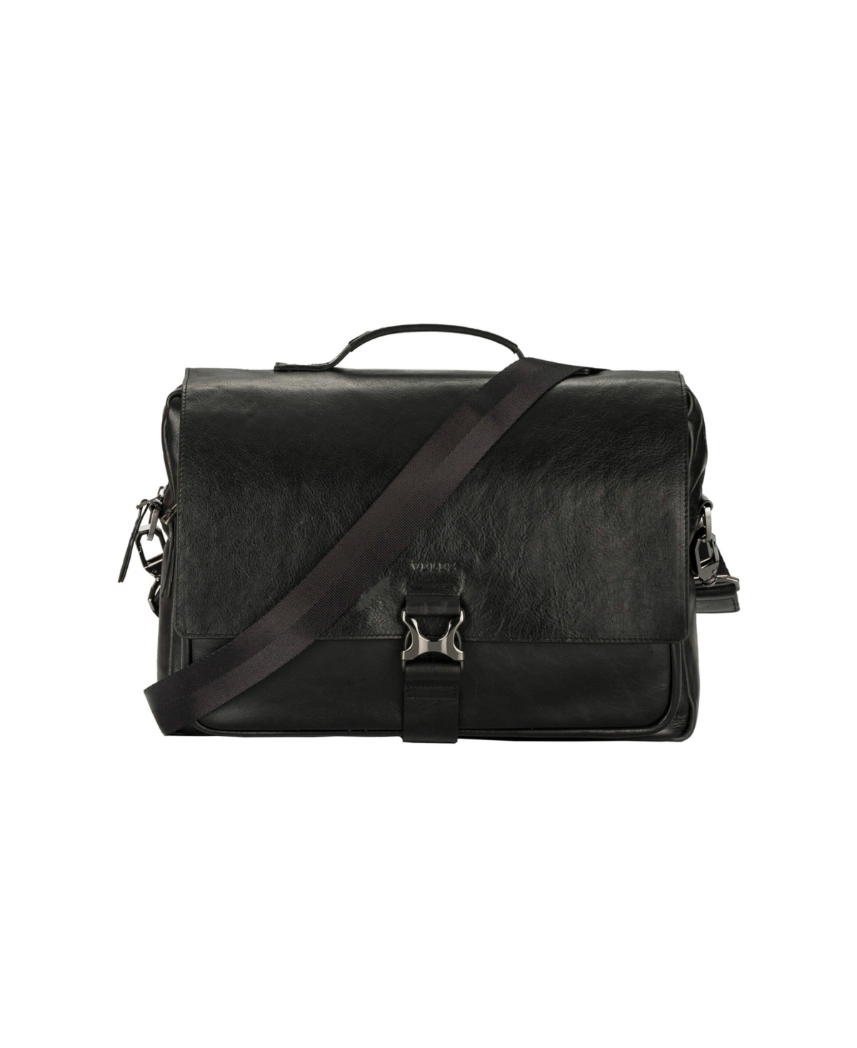 Velez Full Grain Leather Messenger Bag for Men Laptop Briefcase