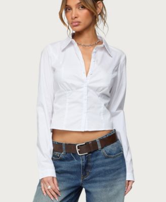Women's Laurna Tailored Button Up Shirt