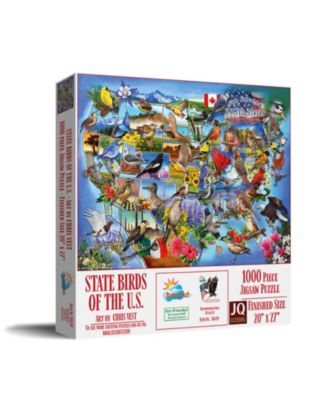 State Birds of the U.S. 1000 piece Jigsaw Puzzle for Adults