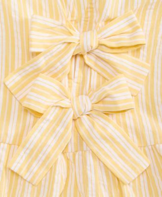 Women's  Puff-Sleeve Tie-Front Peplum Blouse