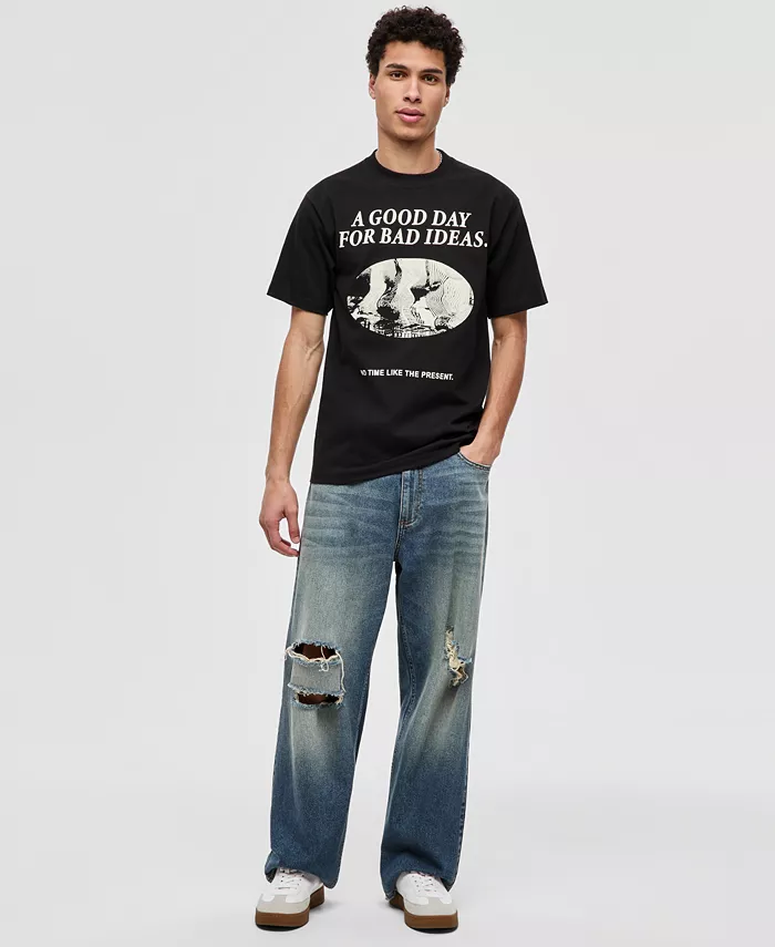 Men's Short-Sleeve Good Day Cotton T-Shirt - thumbnail 2