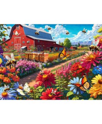 Honey Bee Farm 1000 piece Jigsaw Puzzle for Adults