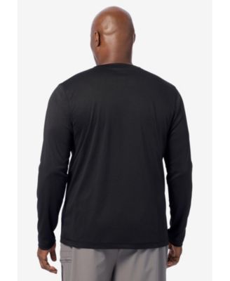 Big & Tall Long-Sleeve Wicking Top