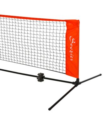 23 ft Portable Soccer Tennis/Pickleball/Badminton/Mini Tennis Net,