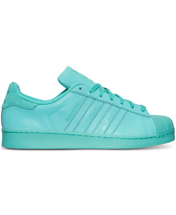 adidas Men's Superstar Mono Casual Sneakers from Finish Line - Macy's