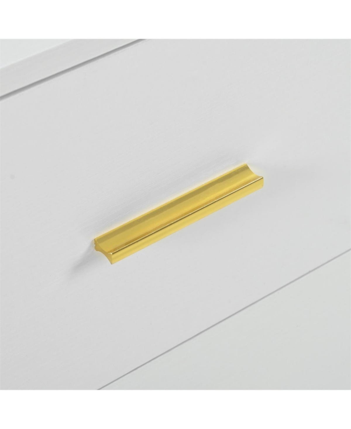 Streamdale Furniture Modern White 9-Drawer Dresser - Ample Storage