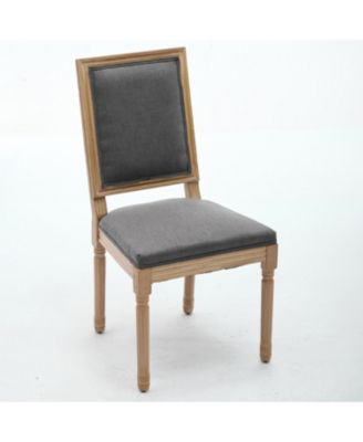 Louis Dining Chairs, Set of 2, Gray