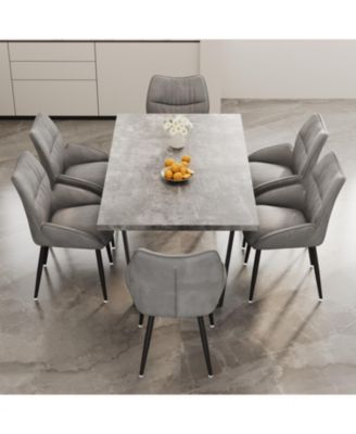 62.9" Rectangular Dining Table & 4-Chair Set