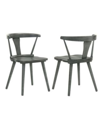 Streamdale 2 Rustic Farmhouse Dining Chairs