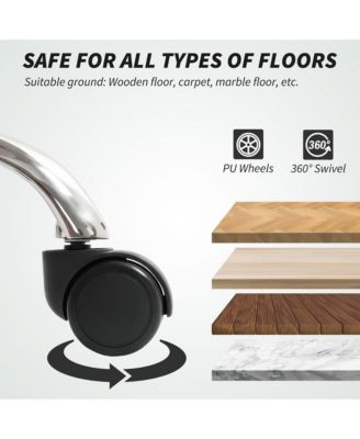 Executive Office Chair, Computer Desk Chair with Footrest,