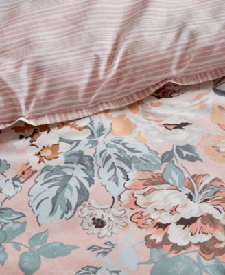 Heather Vintage Floral 7-Pc. Comforter Set, California King