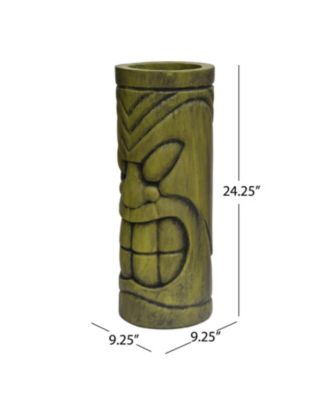 Antique Green Face Pot Planter