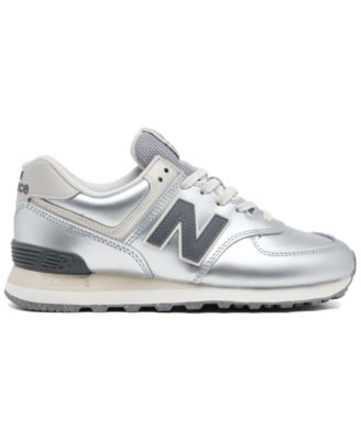 Women's 574 Metallic Casual Sneakers from Finish Line