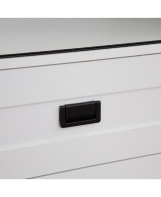 Tall Bedroom Armoire Wardrobe Closet with Barn Door