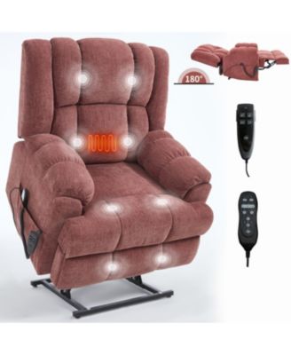  Dual Motor Power Lift Recliner with Heat & Massage