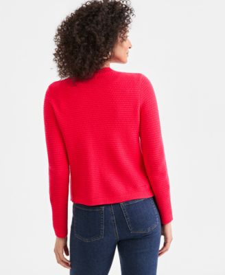 Women's Textured Cardigan Sweater
