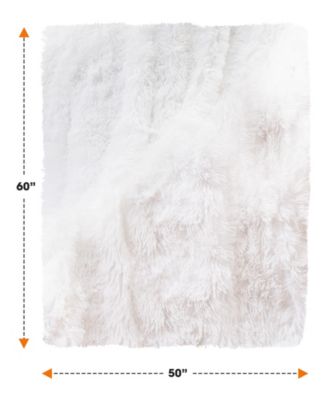 Shaggy Throw, 50" x 60"