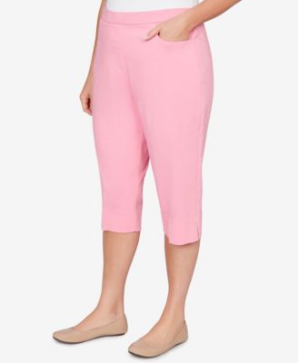 Plus Size Classic Pastel Millenium Allure Clamdigger Pants