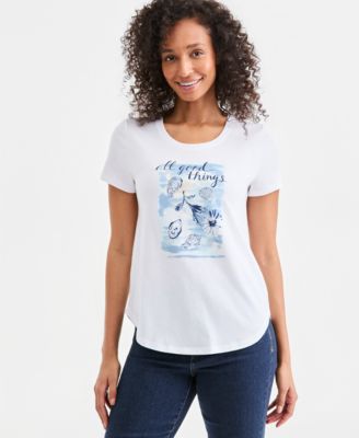 Women's Graphic Short-Sleeve Crewneck T-Shirt