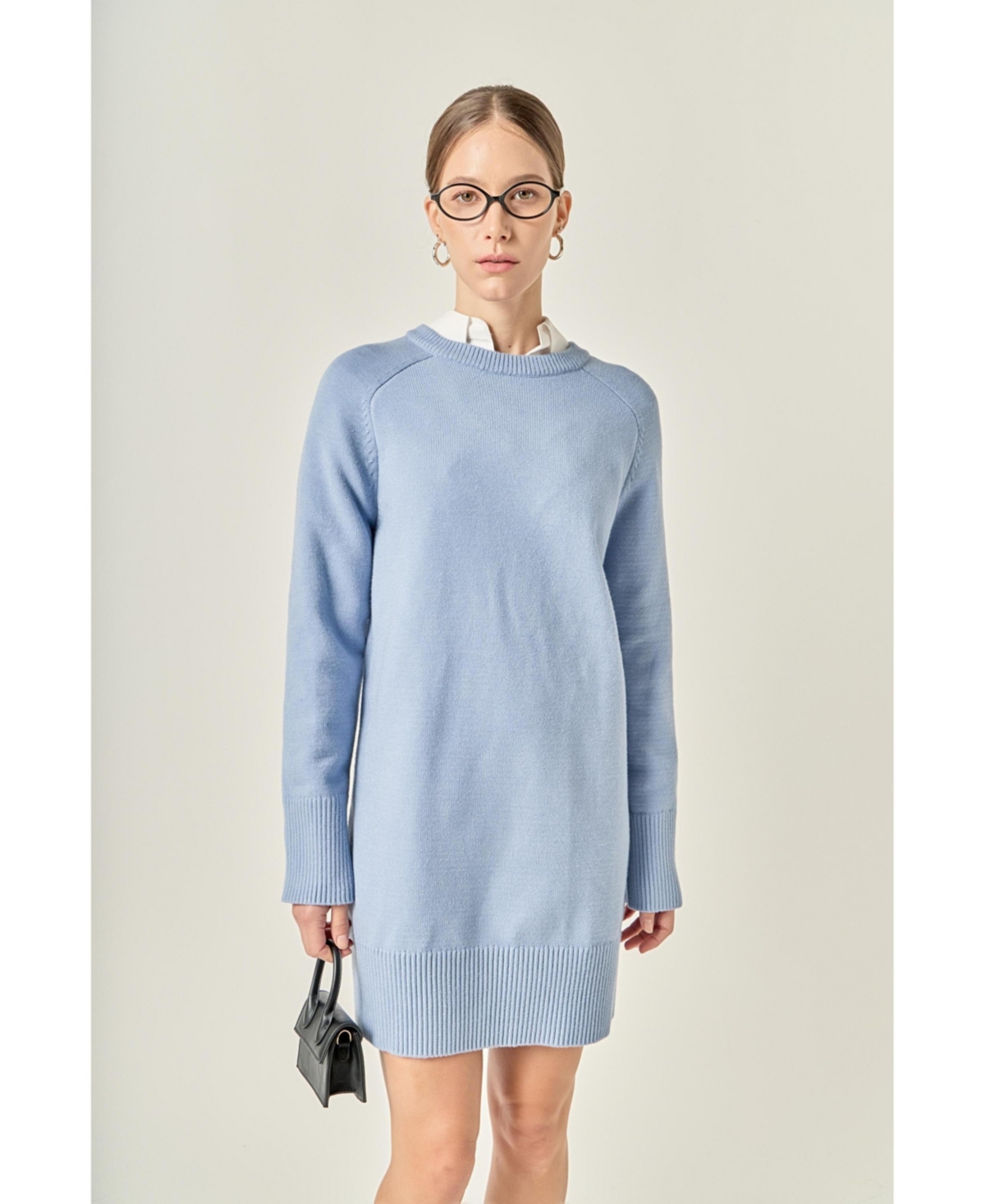 English Factory Women's Knit Mini Dress