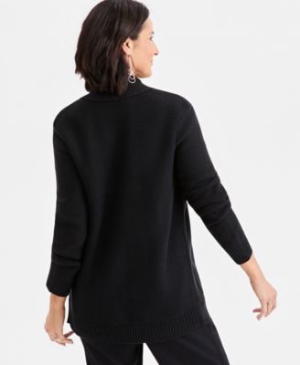 Women's Open Front Stitch Cardigan Sweater
