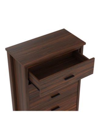 Streamdale Queen Bed Set- Storage Headboard, Nightstands, Dresser