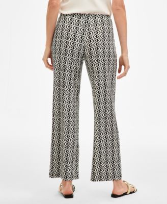 Women's Printed Knit Pull-On Pants