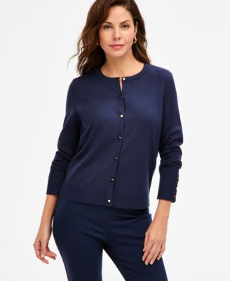 Women's Cropped Cardigan Sweater