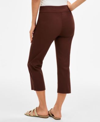 Women's Pull-On Capri Tummy-Control Pants