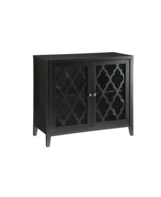Storage Cabinet Console Cabinet in Black