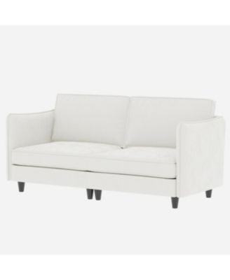 74" Loveseat Sofa - Mid Century Modern Couch for Small Spaces