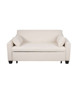 61" Fabric Sofa Bed - Storage, Adjustable, Indoor/Outdoor