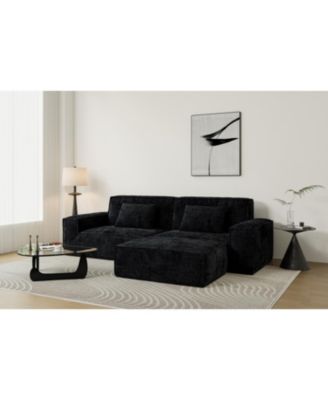 + Sofa + Fabric + Striped Compression + Modern Style