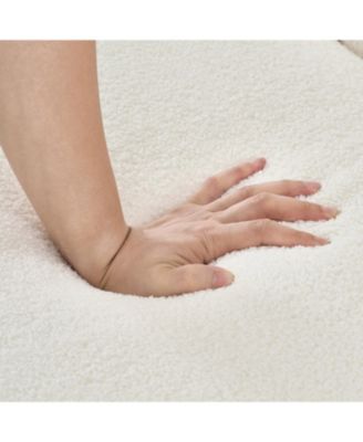 63" Chenille Loveseat Sofa - Modern Tufted Couch with Gold Legs