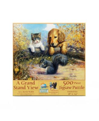 A Grand Stand View 500 piece Jigsaw Puzzle for Adults