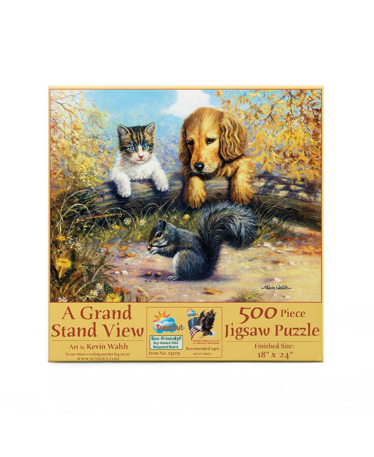 SunsOut A Grand Stand View 500 piece Jigsaw Puzzle for Adults