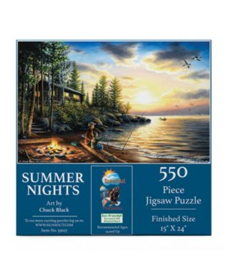 Summer Nights 550 piece Jigsaw Puzzle for Adults