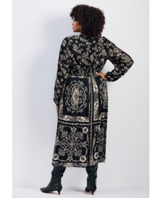 Women's Eliana Scarf Placement Print Dress