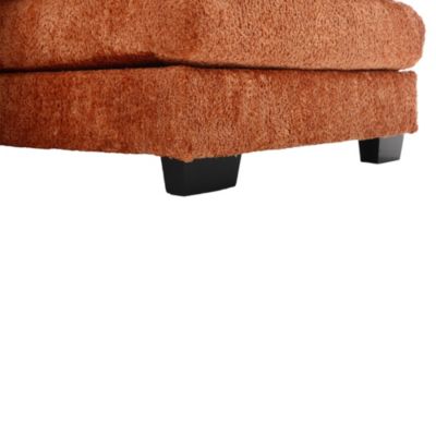 Streamdale Modern Large chenille Fabric U-Shape Sectional Sofa