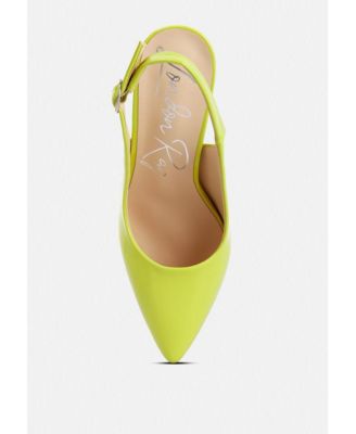 Womens Dalaney Slingback High Block Sandals